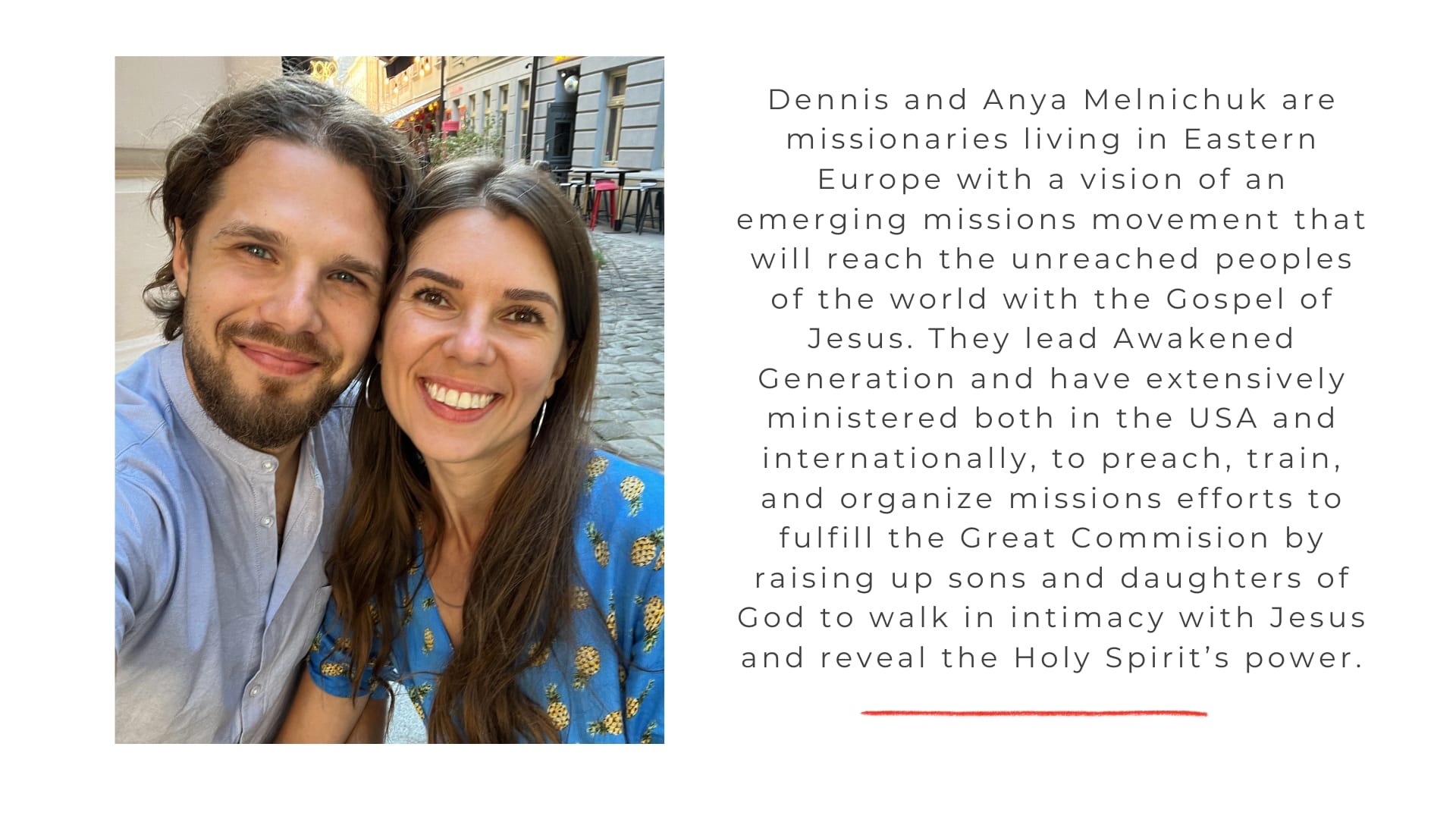 Dennis & Anya Melnichuk bio