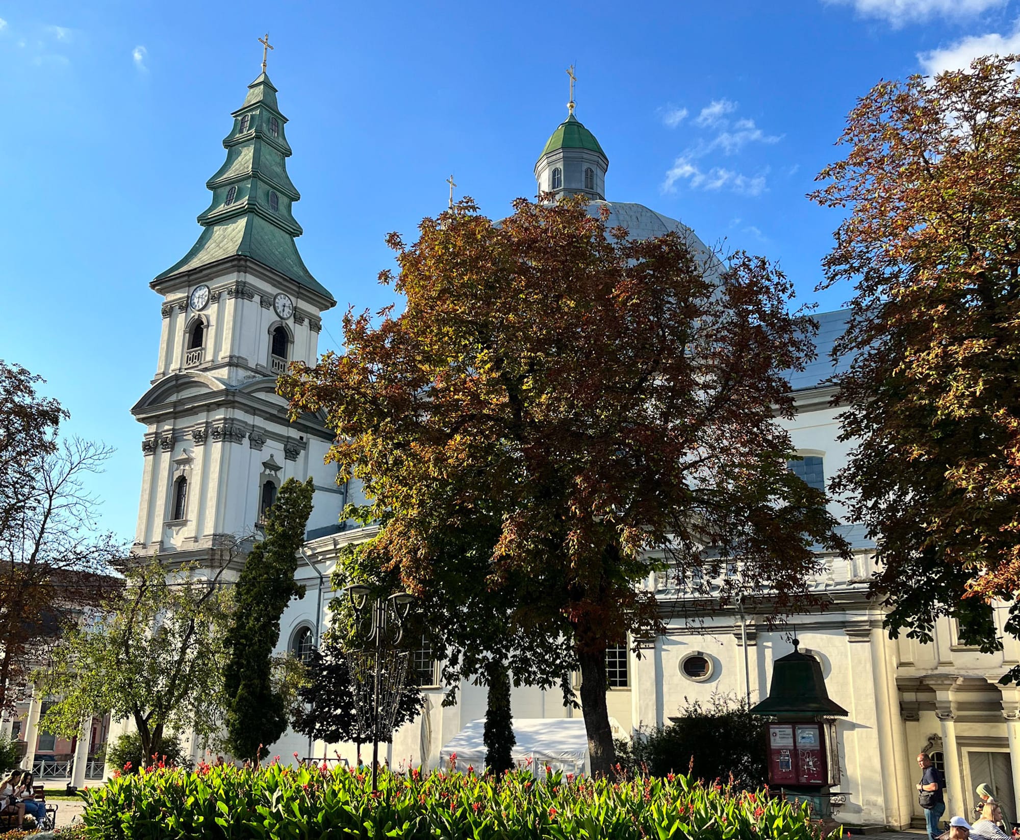 In our city Ternopil, Ukraine